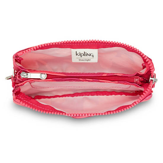 Kipling Creativity Large Printed Pouch Tassen Roze | BE 2096IL